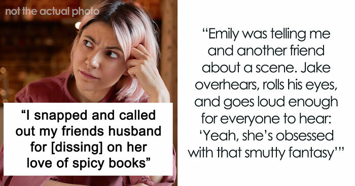 Woman’s Enjoyment Of “Spicy Books” Causes A Stir At A Party That Left Her Husband Humiliated