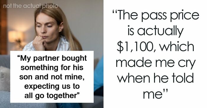 Woman Panics After Partner Who Makes 5x Her Salary Leaves Her Son Without A Ski Pass