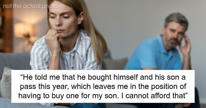 Woman Panics After Partner Who Makes 5x Her Salary Leaves Her Son Without A Ski Pass