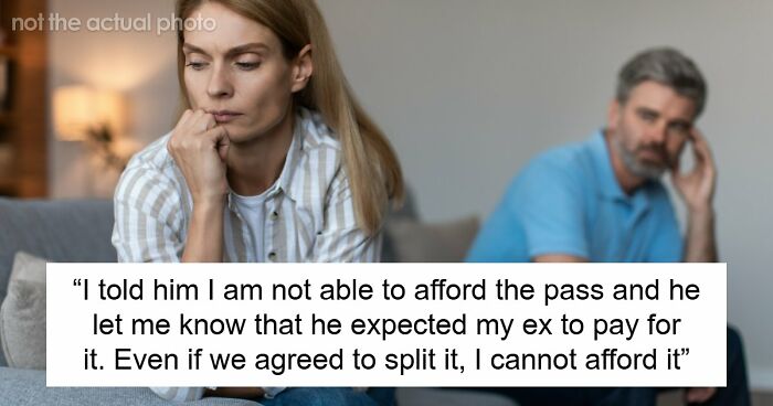 Woman Panics After Partner Who Makes 5x Her Salary Leaves Her Son Without A Ski Pass