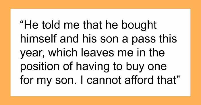 Woman Panics After Partner Who Makes 5x Her Salary Leaves Her Son Without A Ski Pass