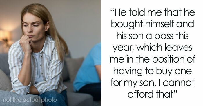 Woman Panics After Partner Who Makes 5x Her Salary Leaves Her Son Without A Ski Pass