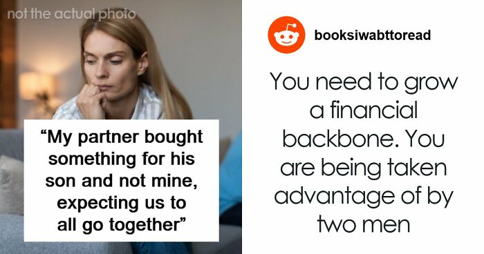 Woman Panics After Partner Who Makes 5x Her Salary Leaves Her Son Without A Ski Pass