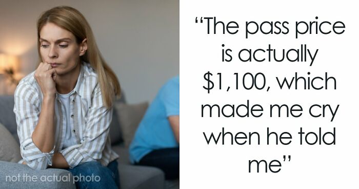 Woman Panics After Partner Who Makes 5x Her Salary Leaves Her Son Without A Ski Pass