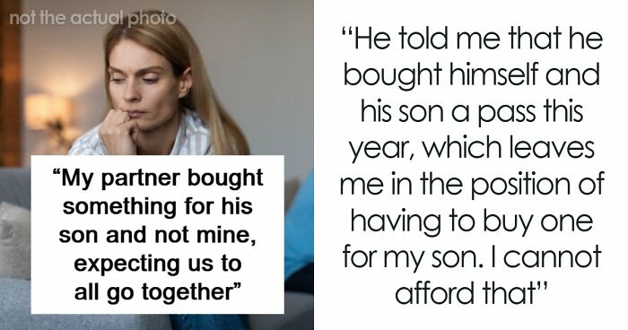 Woman Panics After Partner Who Makes 5x Her Salary Leaves Her Son Without A Ski Pass