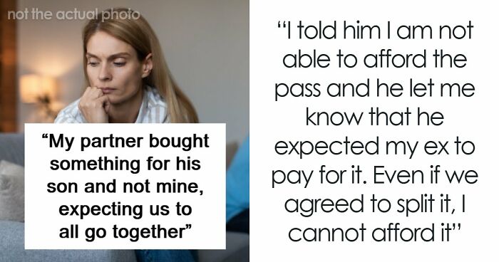 Woman Panics After Partner Who Makes 5x Her Salary Leaves Her Son Without A Ski Pass
