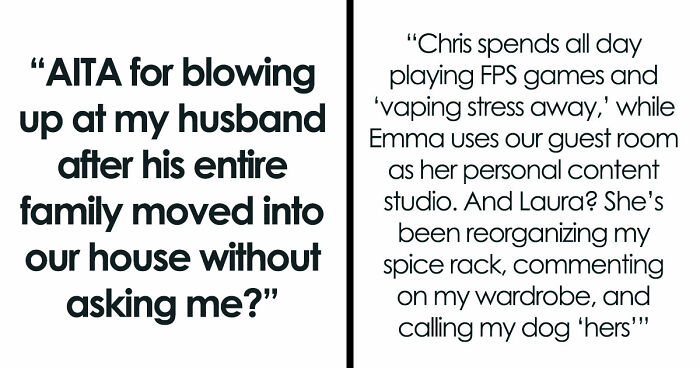 Man Kicks His Family Out After His Wife Finds Out The Real Reason His Family Needed To Move In With Them