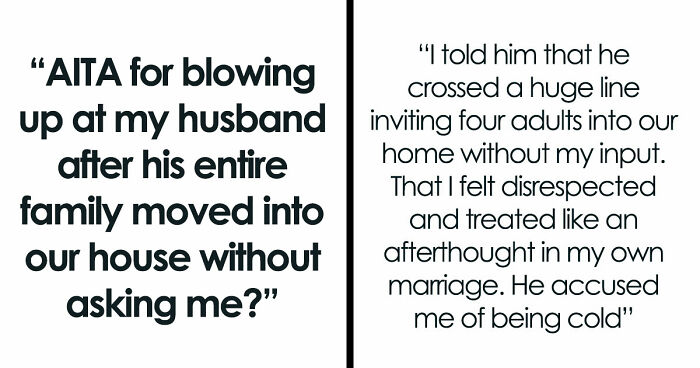 Man Kicks His Family Out After His Wife Finds Out The Real Reason His Family Needed To Move In With Them