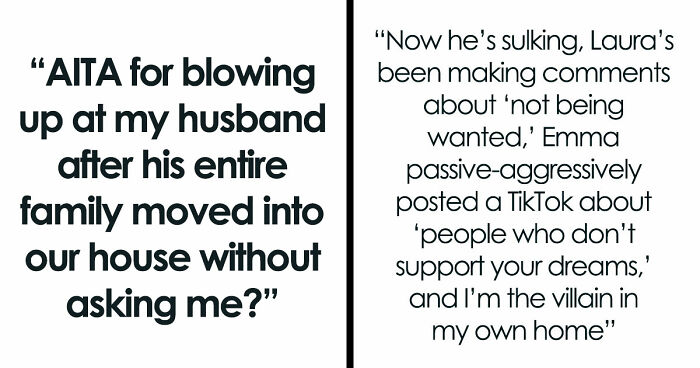 Man Kicks His Family Out After His Wife Finds Out The Real Reason His Family Needed To Move In With Them