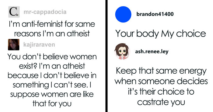 53 Times Women Shut Down Men With Humor So Sharp It Left Them Hurting For Days