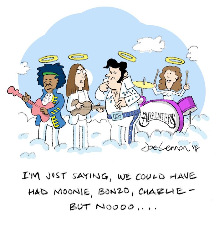 This Artist Turns Pop Culture Icons Into Clever, Unexpected One-Panel Jokes (50 New Comics)