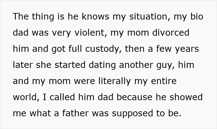 Guy Throws A Fit As GF's 16YO Son Won't Call Him "Dad," Then Accuses Him Of "Ruining Something Good" Guy Throws A Fit As GF's 16YO Son Won't Call Him "Dad," Then Accuses Him Of "Ruining Something Good"