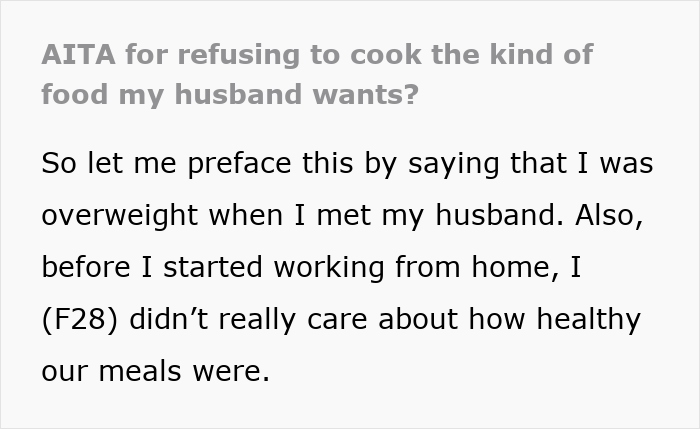 41YO Man-Child Demands Junk-Food Diet, Furious Wife Serves Him A Brutal Reality Check