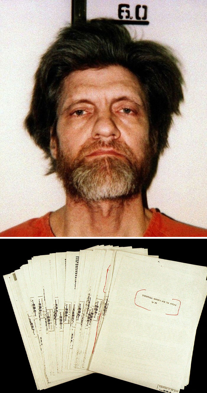 Mugshot of a bearded man with unkempt hair in an orange prison uniform, related to classified documents that shake trust.