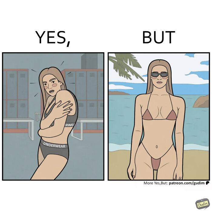 “Yes, But”: 30 Clever Comics By Anton Gudim That Perfectly Capture Life’s Everyday Contradictions