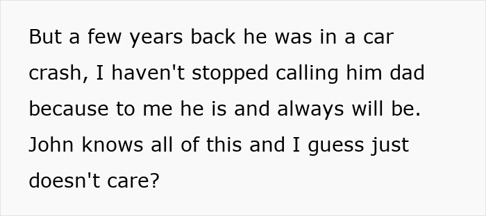 Guy Throws A Fit As GF's 16YO Son Won't Call Him "Dad," Then Accuses Him Of "Ruining Something Good" Guy Throws A Fit As GF's 16YO Son Won't Call Him "Dad," Then Accuses Him Of "Ruining Something Good"