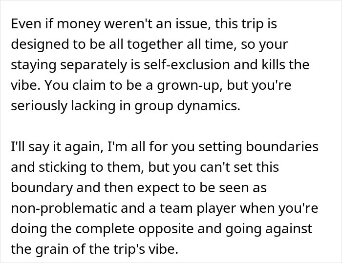 Friend Furious After Woman Books Her Own Hotel Room Because Every Single Boundary Of Hers Was Ignored