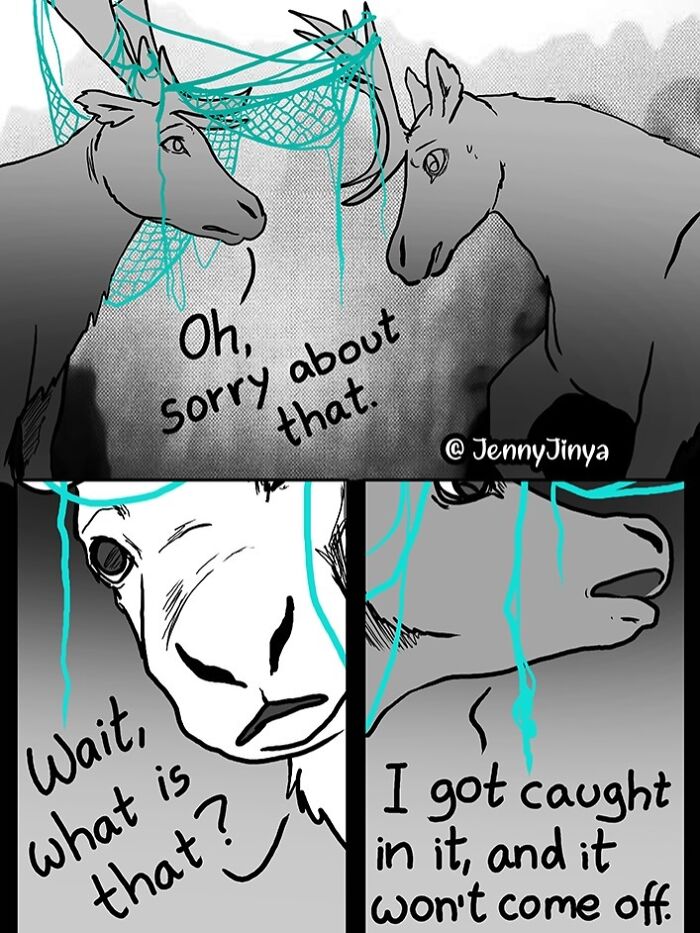 Artist Who Made People Cry With Her Grim Reaper Animal Comics Is Back With New Tearjerkers (7 Stories)