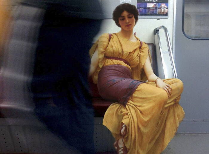 Artist Places People From Classical Paintings Into Modern Reality And They Fit Just Right
