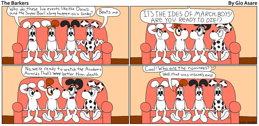 Happy Oscars And Ides Of March