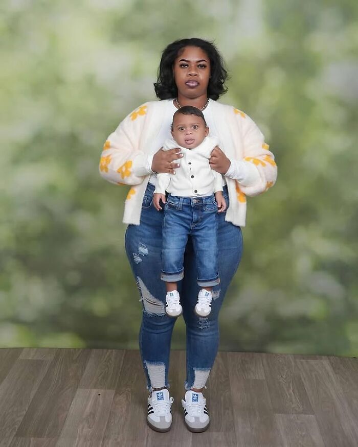 This Mom’s Deadpan Photoshoot With Her Son Is Going Viral, And The Contrast Is Pure Comedy Gold (39 Pics)-Interview