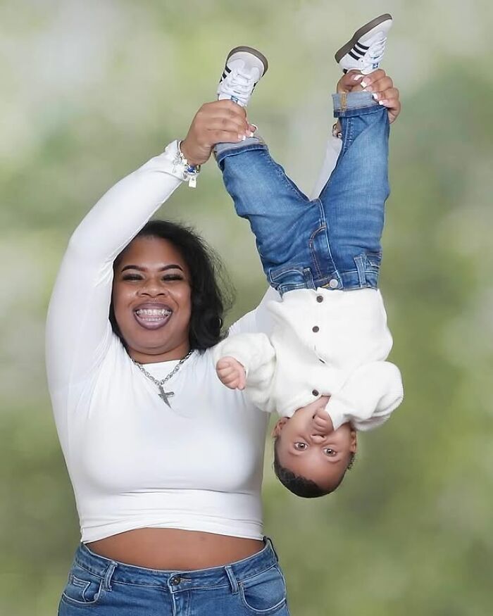 This Mom’s Deadpan Photoshoot With Her Son Is Going Viral, And The Contrast Is Pure Comedy Gold (39 Pics)-Interview