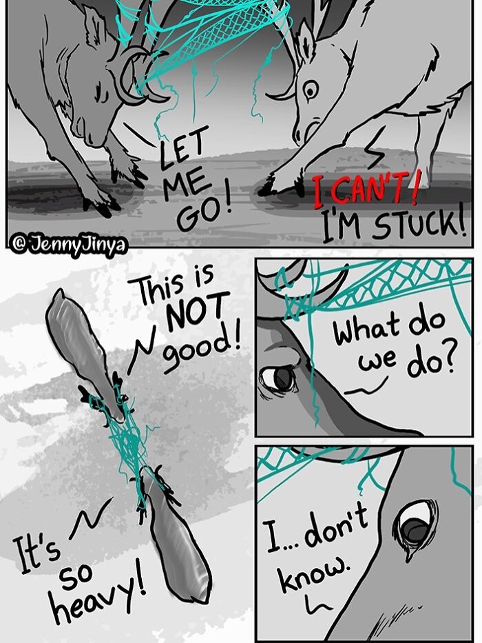 Artist Who Made People Cry With Her Grim Reaper Animal Comics Is Back With New Tearjerkers (7 Stories)