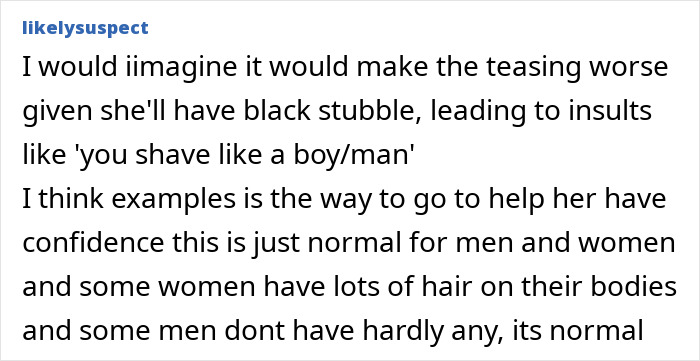 Bullied 7YO Comes Home Upset, Mom Considers Shaving Her After Classmates Mock Her For Being Hairy Bullied 7YO Comes Home Upset, Mom Considers Shaving Her After Classmates Mock Her For Being Hairy