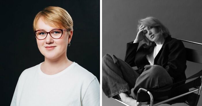 Side-by-side photos showing an incredible transformation of a person over three years illustrating life-changing results.