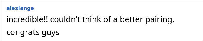 Comment praising the engagement of the most beautiful girl in the world to a French DJ after a romantic Greek proposal.