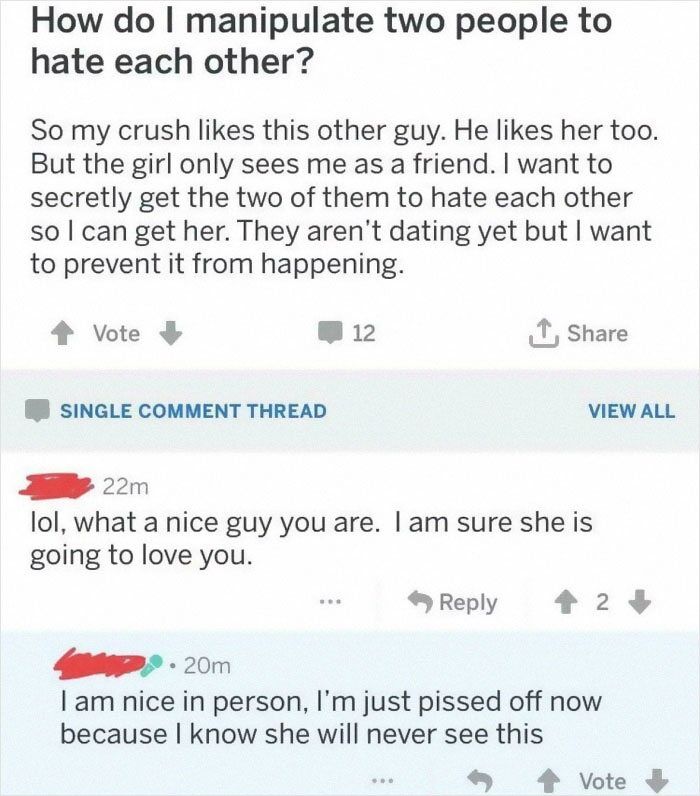 Screenshot of cringey texts from men showing manipulative and jealous messages that are bound to make your blood boil.