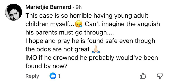 Internautas compartilham uma teoria arrepiante sobre o que pode ter acontecido com o estudante desaparecido James Gracey