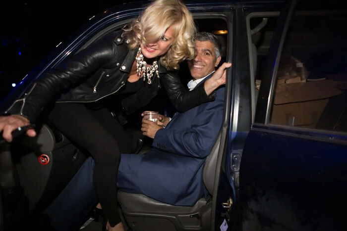 The Real Alison Jackson With 'George Clooney'