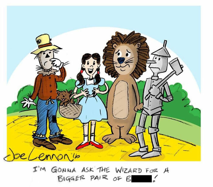 This Artist Turns Pop Culture Icons Into Clever, Unexpected One-Panel Jokes (50 New Comics)