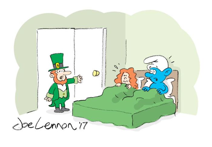 This Artist Turns Pop Culture Icons Into Clever, Unexpected One-Panel Jokes (50 New Comics)