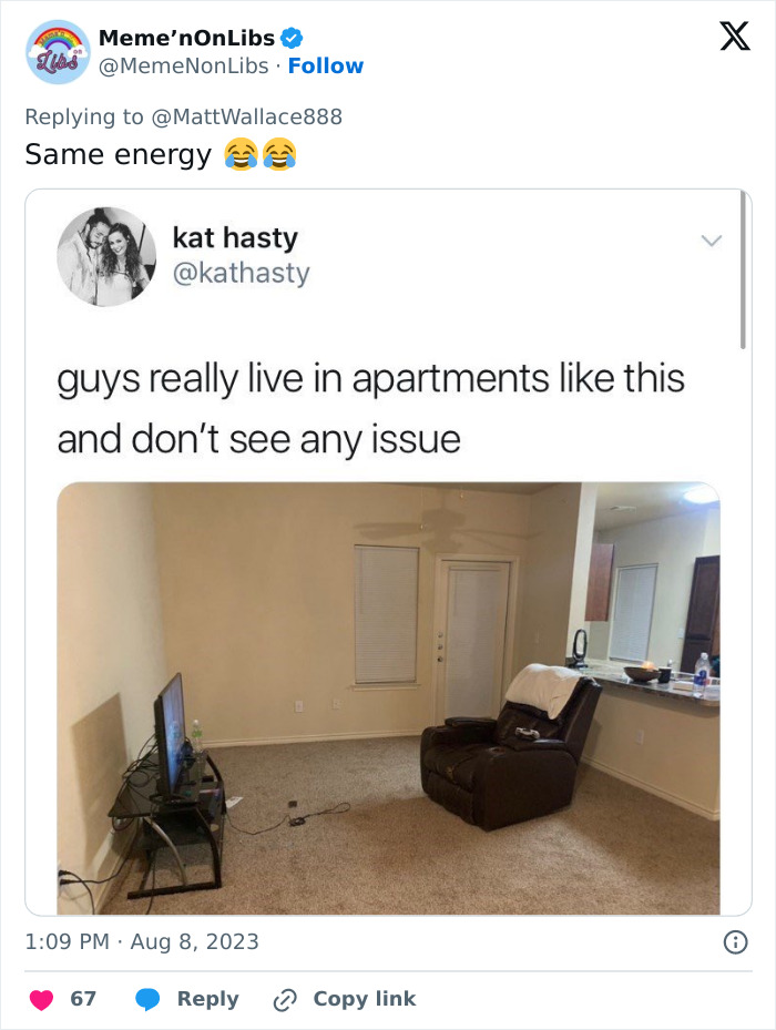 Minimalist apartment interior with sparse furniture, highlighting surprising odd details noticed inside Elon Musk's house.