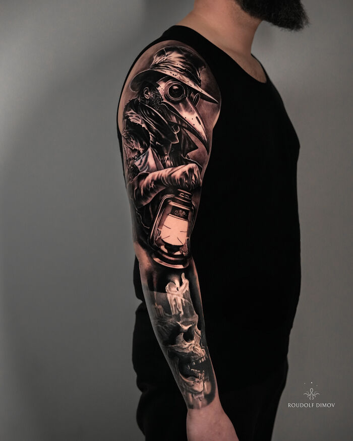 Plague Doctor Realism Sleeve