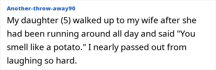 A humorous text post showing a kid’s accidental roast, highlighting grown-ups being roasted by kids with no filter.