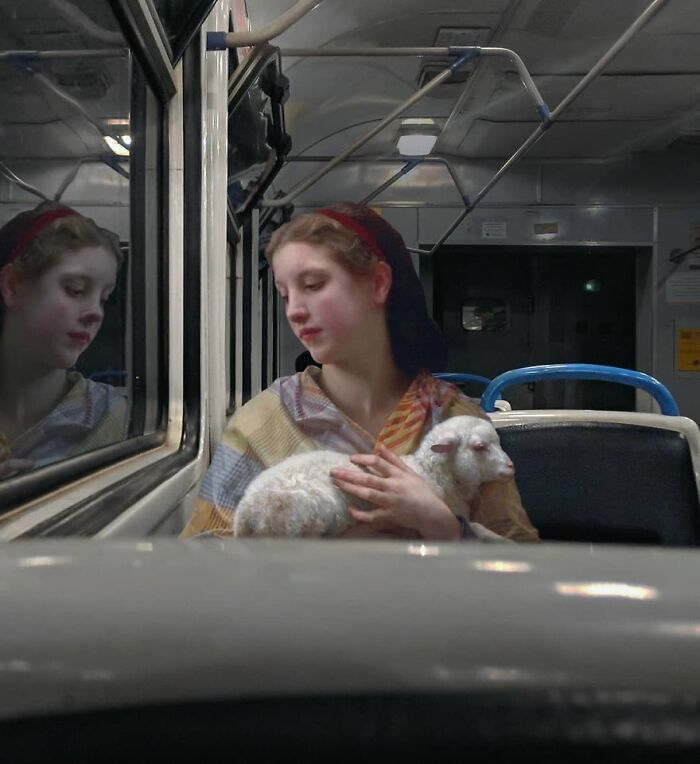 Artist Places People From Classical Paintings Into Modern Reality And They Fit Just Right