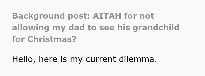 Text post discussing a man being self-absorbed by using his grandson's funeral to stage breakup drama.