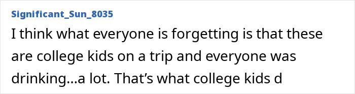 Screenshot of a forum post discussing suspicious footage related to the mysterious vanishing of an American student in Spain.