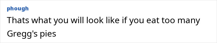 Comment on a forum post stating humorous opinion about eating too many Gregg's pies, related to bizarre King Henry VIII time travel claim.