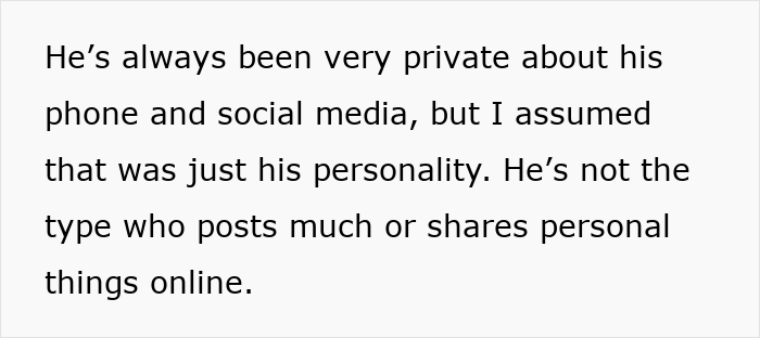 “Meu estômago caiu”: o mundo da mulher desmorona depois de saber sobre a vida dupla do namorado