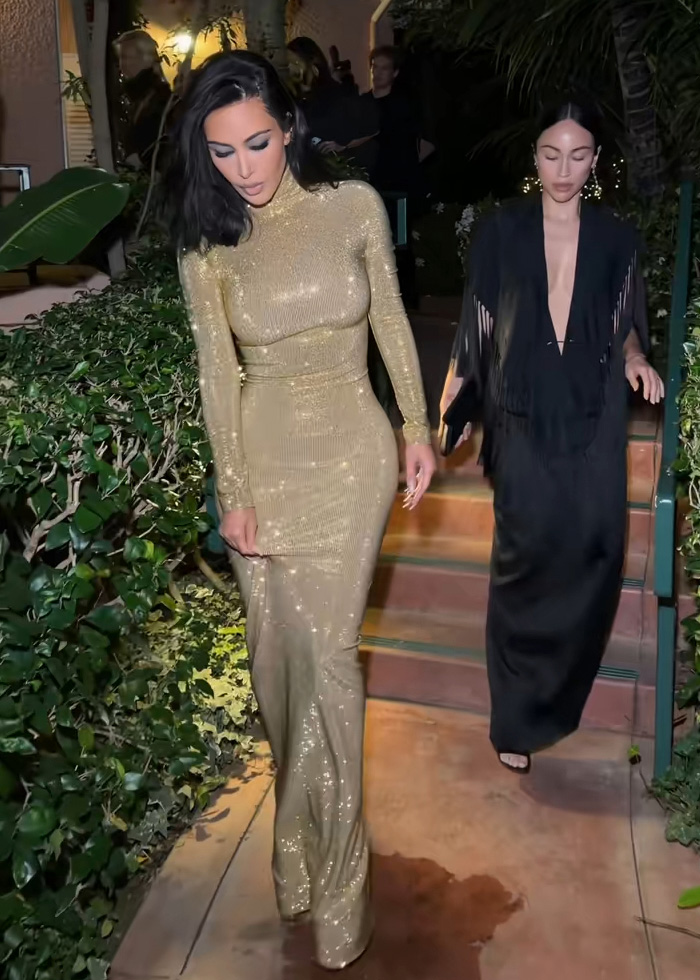 A queda dramática de Kim Kardashian entra na lista de momentos virais da noite do Oscar