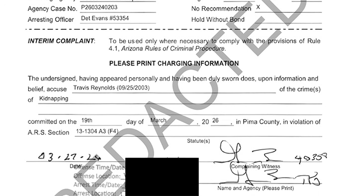 Arquivamento de documento acusando deputado de sequestrar mulher, vinculado à demissão da equipe de investigação de Nancy Guthrie. Arquivamento de documento acusando deputado de sequestrar mulher, vinculado à demissão da equipe de investigação de Nancy Guthrie.