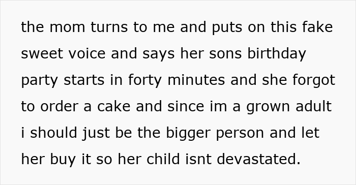 Entitled Mom Throws A Tantrum At Bakery, Tries To Steal Cancer Patient's Cake For Her Child's B-Day