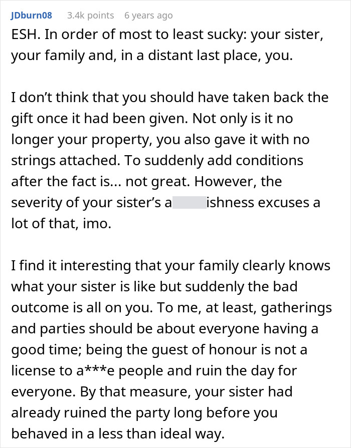 &ldquo;Spent $150 To Get Yelled At&rdquo;: Drama Ensues When Man&rsquo;s Teen Sister Throws A Birthday Tantrum