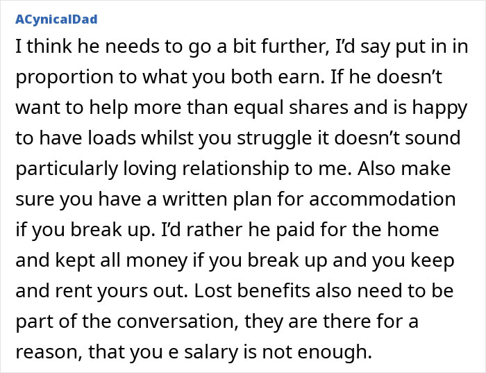 Woman Baffled That Rich Boyfriend Wants To Split Expenses 50/50: "My Partner Earns At Least 3x What I Do"