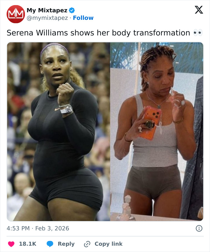 Side-by-side photos showing body changes, highlighting weight loss injections and Brianna Chickenfry's harsh warning.