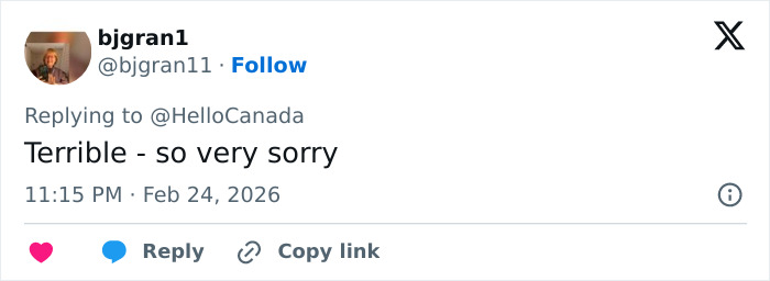 A Twitter user expressing condolences with a message related to the cause behind Katherine Short’s passing. A Twitter user expressing condolences with a message related to the cause behind Katherine Short’s passing.